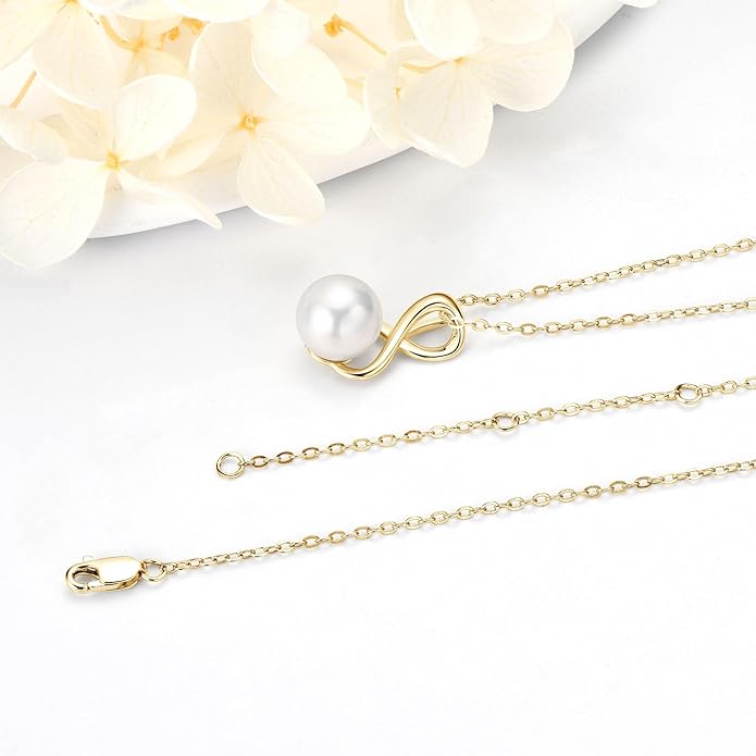 Collier de perles d'eau douce blanches véritables, élégant, cadeau, bijoux tendance