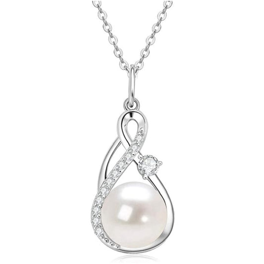Genuine Freshwater Pearl Choker Necklace Baroque Pearl Pendant Necklace, Unique Gift