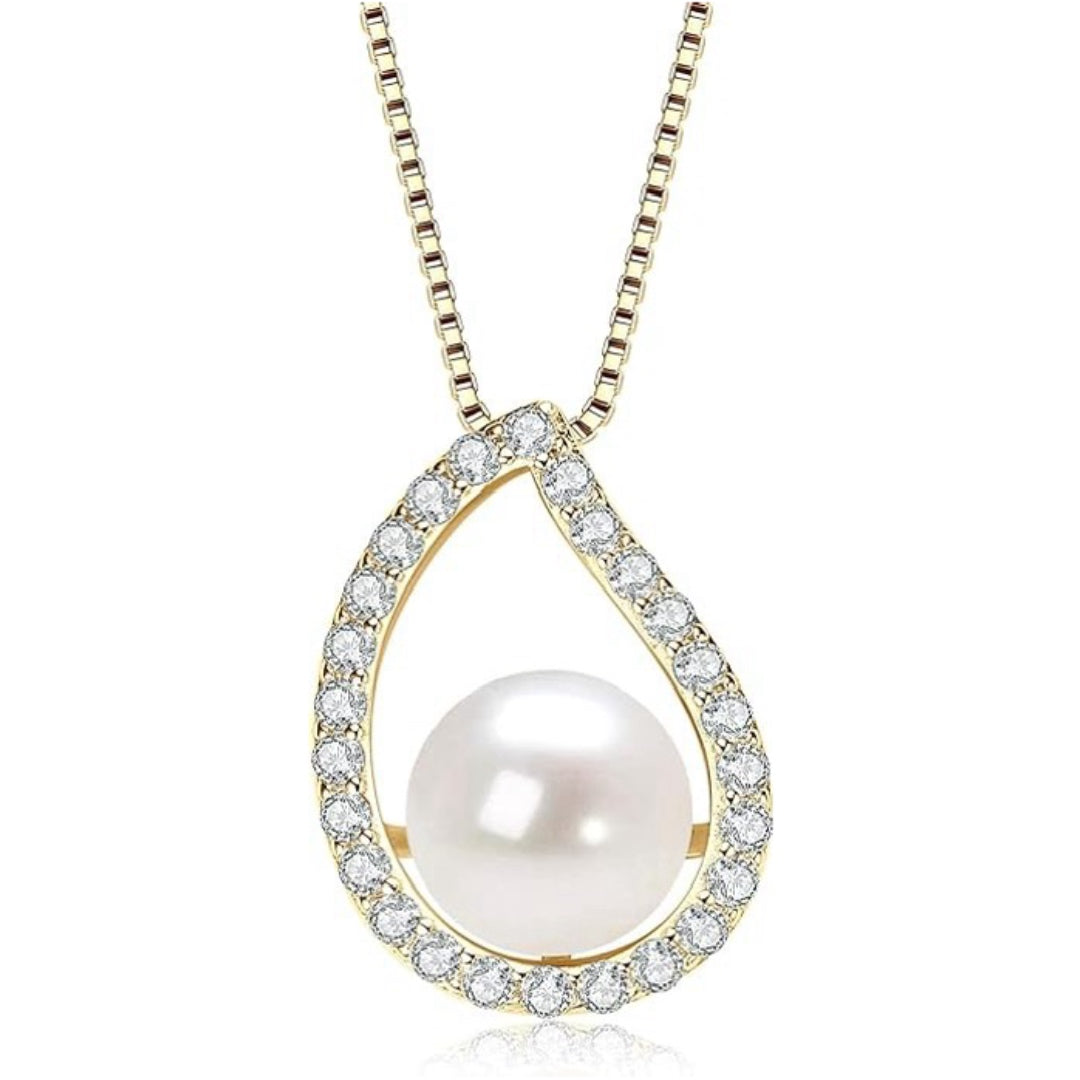 Natural Pearl Necklace Timeless Beauty Luxury Pearl Necklace Bridal Jewelry