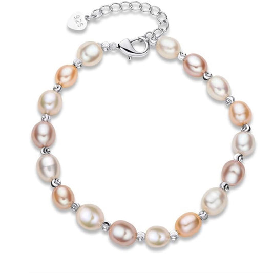 Pearl Bracelets 14K Gold Plated Adjustable Freshwater Pearl Bracelet Jewelry Gifts