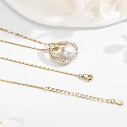 Natural Pearl Necklace Timeless Beauty Luxury Pearl Necklace Bridal Jewelry