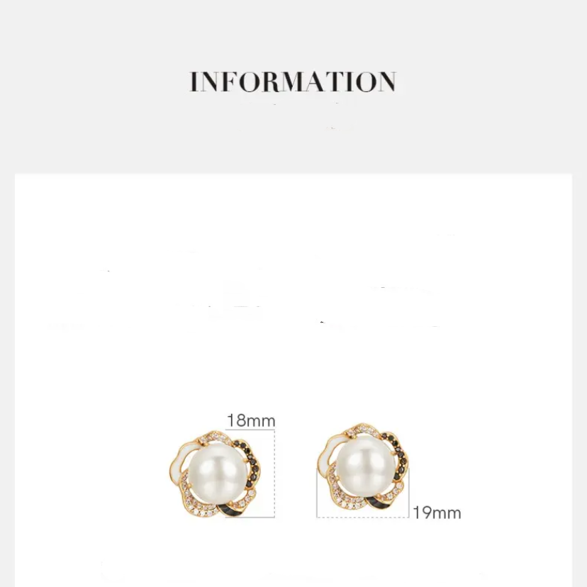 Trendy Pearl Earrings for Women – Gold Plated Statement Drop Earrings with Simulated Pearls